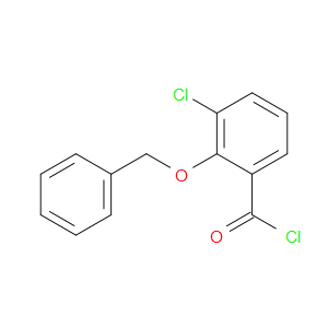 2-(benzyloxy)-3-chlorobenzoyl chloride