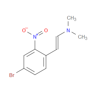 2-(4-Bromo-2-nitrophenyl)-N,N-dimethylethenamine