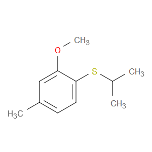 isopropyl(2-methoxy-4-methylphenyl)sulfane