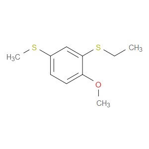 ethyl(2-methoxy-5-(methylthio)phenyl)sulfane