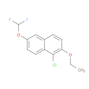 1-chloro-6-(difluoromethoxy)-2-ethoxynaphthalene