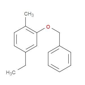2-(benzyloxy)-4-ethyl-1-methylbenzene
