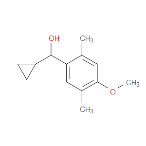 cyclopropyl(4-methoxy-2,5-dimethylphenyl)methanol