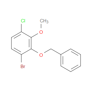 2-(benzyloxy)-1-bromo-4-chloro-3-methoxybenzene