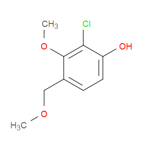 2-chloro-3-methoxy-4-(methoxymethyl)phenol