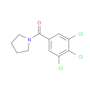 pyrrolidin-1-yl(3,4,5-trichlorophenyl)methanone