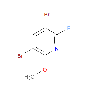 3,5-dibromo-2-fluoro-6-methoxypyridine