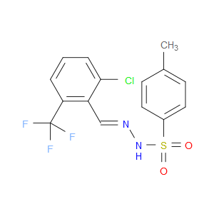 N'-(2-chloro-6-(trifluoromethyl)benzylidene)-4-methylbenzenesulfonohydrazide