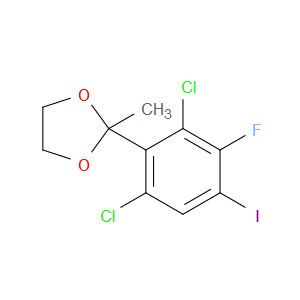 2-(2,6-dichloro-3-fluoro-4-iodophenyl)-2-methyl-1,3-dioxolane