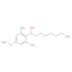 1-(4-methoxy-2,6-dimethylphenyl)octan-1-ol