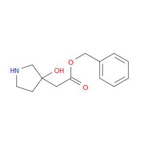 Phenylmethyl 3-hydroxy-3-pyrrolidineacetate