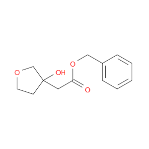 Phenylmethyl tetrahydro-3-hydroxy-3-furanacetate