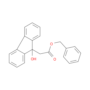 Phenylmethyl 9-hydroxy-9H-fluorene-9-acetate