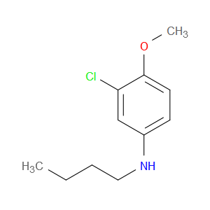 N-Butyl-3-chloro-4-methoxybenzenamine