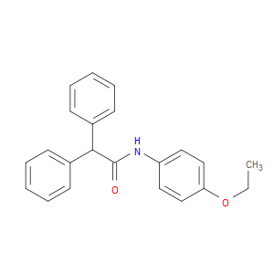 p-Acetophenetidide, 2,2-diphenyl-