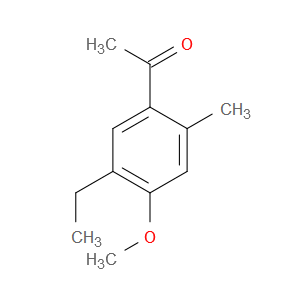 Ethanone, 1-(5-ethyl-4-methoxy-2-methylphenyl)-
