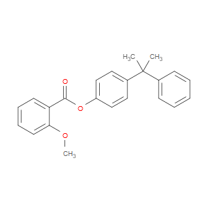 4-(1-Methyl-1-phenylethyl)phenyl 2-methoxybenzoate