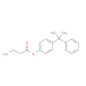 4-(1-Methyl-1-phenylethyl)phenyl butanoate