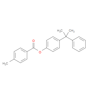 4-(1-Methyl-1-phenylethyl)phenyl 4-methylbenzoate