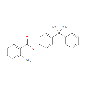 4-(1-Methyl-1-phenylethyl)phenyl 2-methylbenzoate