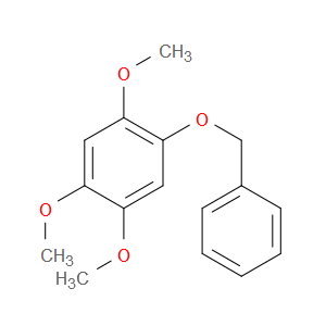 1-(benzyloxy)-2,4,5-trimethoxybenzene