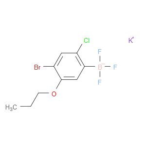 potassium (4-bromo-2-chloro-5-propoxyphenyl)trifluoroborate