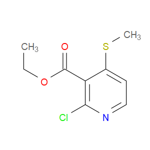ethyl 2-chloro-4-(methylthio)nicotinate