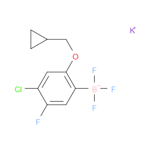 potassium (4-chloro-2-(cyclopropylmethoxy)-5-fluorophenyl)trifluoroborate