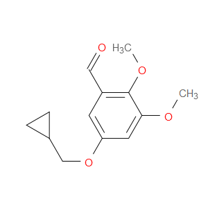 5-(cyclopropylmethoxy)-2,3-dimethoxybenzaldehyde