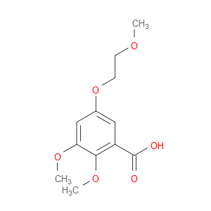 2,3-dimethoxy-5-(2-methoxyethoxy)benzoic acid