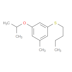 butyl(3-isopropoxy-5-methylphenyl)sulfane
