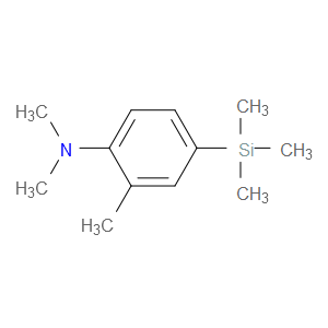 N,N,2-Trimethyl-4-(trimethylsilyl)benzenamine