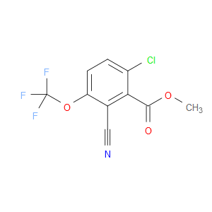 Methyl 6-chloro-2-cyano-3-(trifluoromethoxy)benzoate
