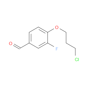 4-(3-Chloropropoxy)-3-fluorobenzaldehyde