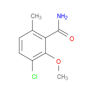 3-Chloro-2-methoxy-6-methylbenzamide
