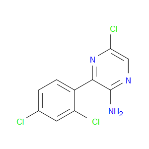 2-Pyrazinamine, 5-chloro-3-(2,4-dichlorophenyl)-