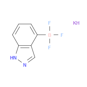 Borate(1-), trifluoro-1H-indazol-4-yl-, potassium (1:1), (T-4)-