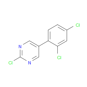Pyrimidine, 2-chloro-5-(2,4-dichlorophenyl)-