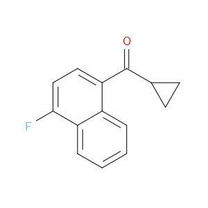 Cyclopropyl(4-fluoro-1-naphthalenyl)methanone