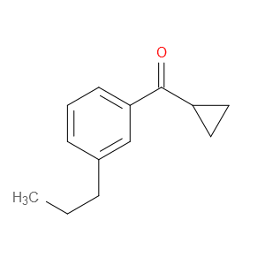 Cyclopropyl(3-propylphenyl)methanone
