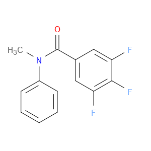Benzamide, 3,4,5-trifluoro-N-methyl-N-phenyl-