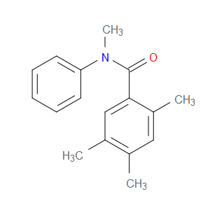 N,2,4,5-Tetramethyl-N-phenylbenzamide