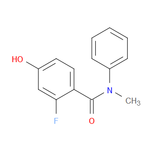 2-Fluoro-4-hydroxy-N-methyl-N-phenylbenzamide