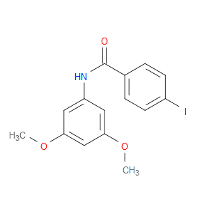 N-(3,5-Dimethoxyphenyl)-4-iodobenzamide