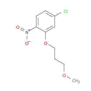 4-chloro-2-(3-methoxypropoxy)-1-nitrobenzene
