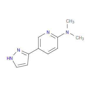 N,N-Dimethyl-5-(1H-pyrazol-3-yl)-2-pyridinamine