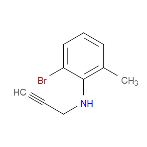 2-Bromo-6-methyl-N-2-propyn-1-ylbenzenamine