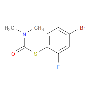 S-(4-bromo-2-fluorophenyl) dimethylcarbamothioate