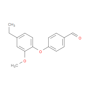 4-(4-Ethyl-2-methoxyphenoxy)benzaldehyde