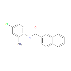 N-(4-Chloro-2-methylphenyl)-2-naphthalenecarboxamide